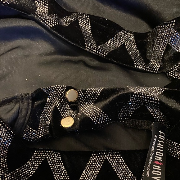 sparkly black dress - Picture 2 of 2